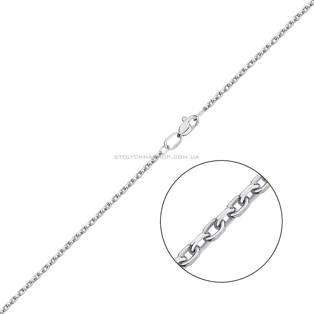 Срібний ланцюжок плетіння Якірне (арт. 7508/3-0305.150.2) - цена