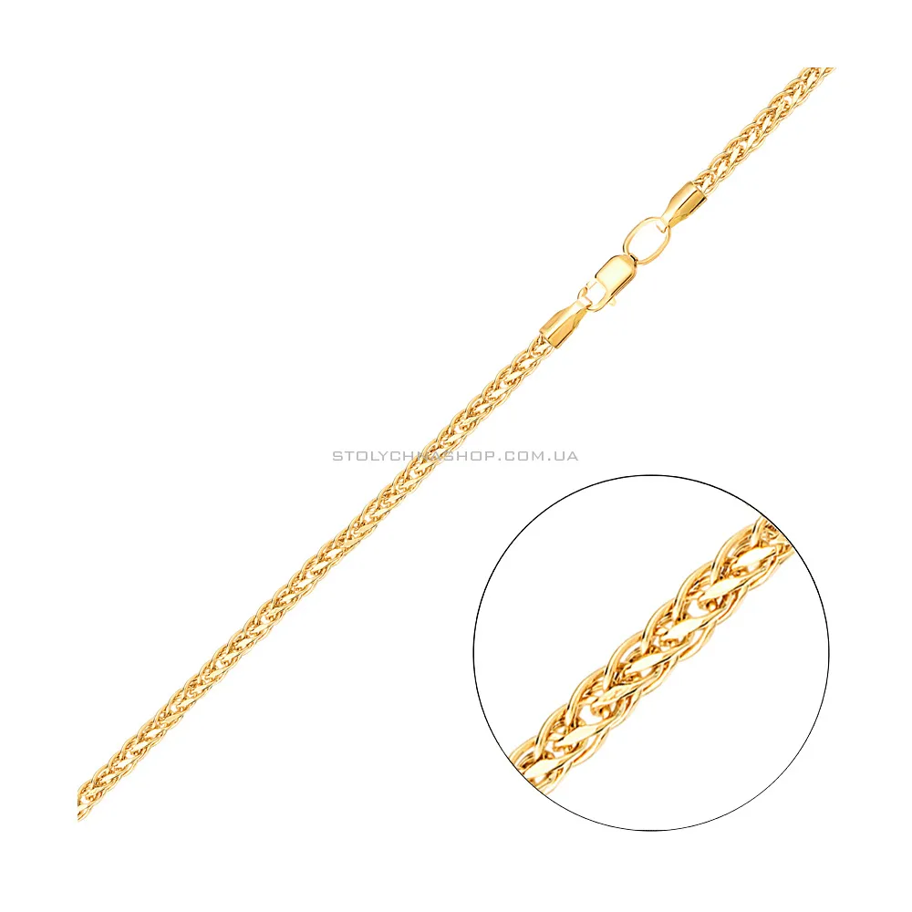 Золотий ланцюжок плетіння Колосок (арт. 303522ж) - цена