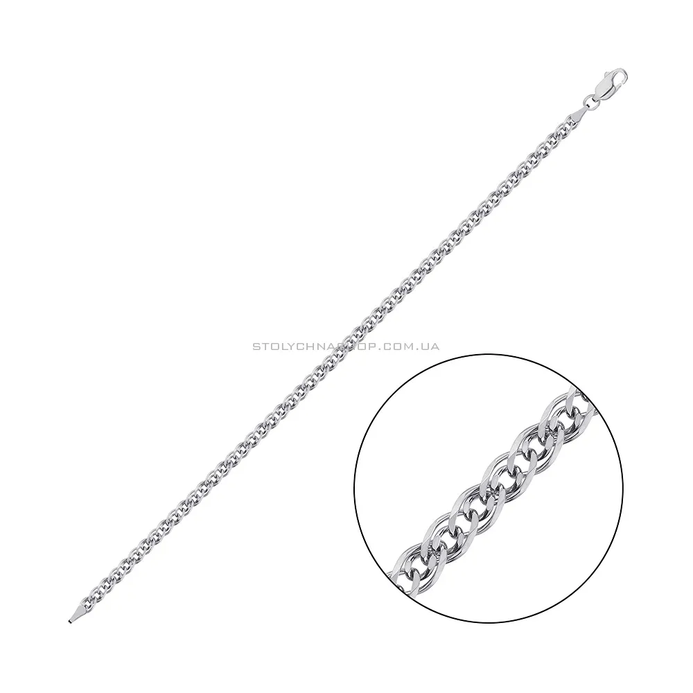 Срібний браслет плетіння Нонна  (арт. 0312103) - цена
