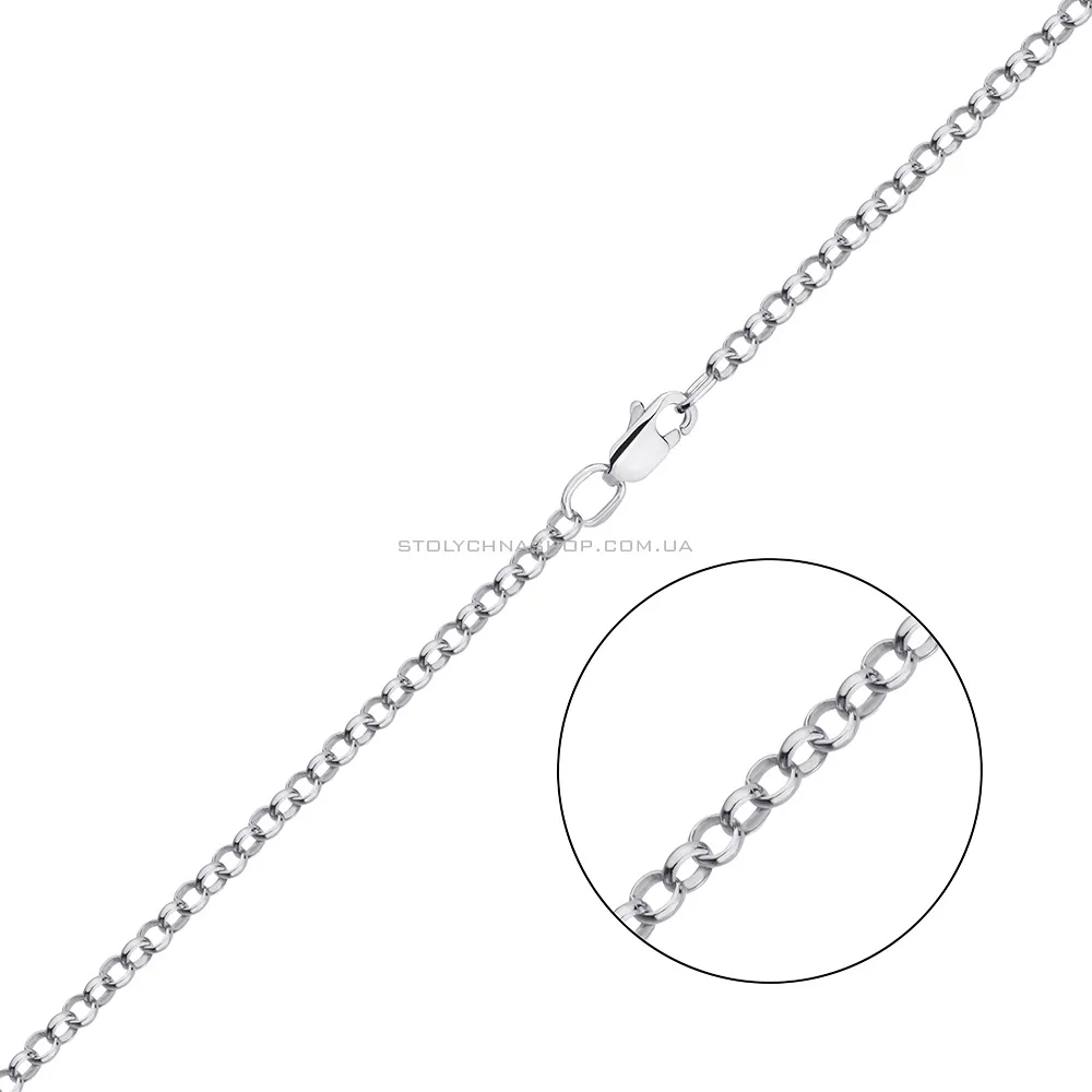 Цепочка серебряная плетения Шопард (арт. 7508/3-0365.30.2) - цена