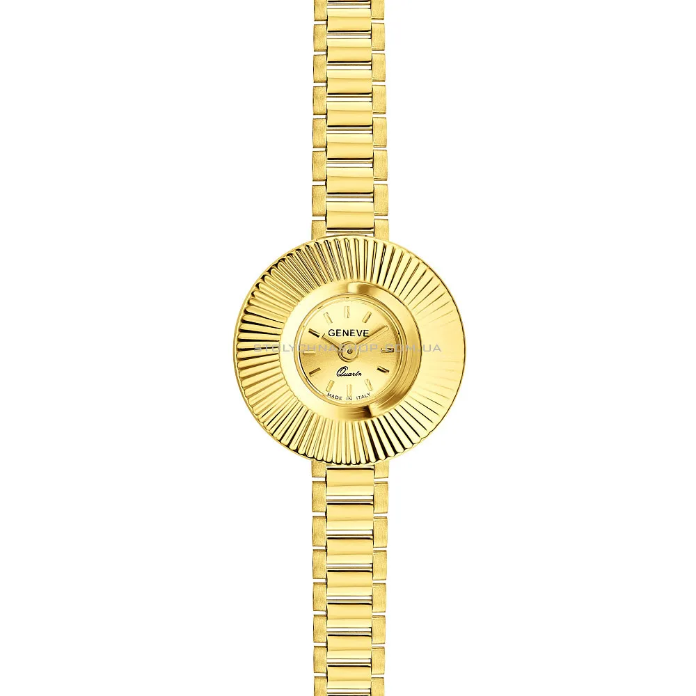 Кварцовий годинник з жовтого золота (арт. 260198ж) - 2 - цена