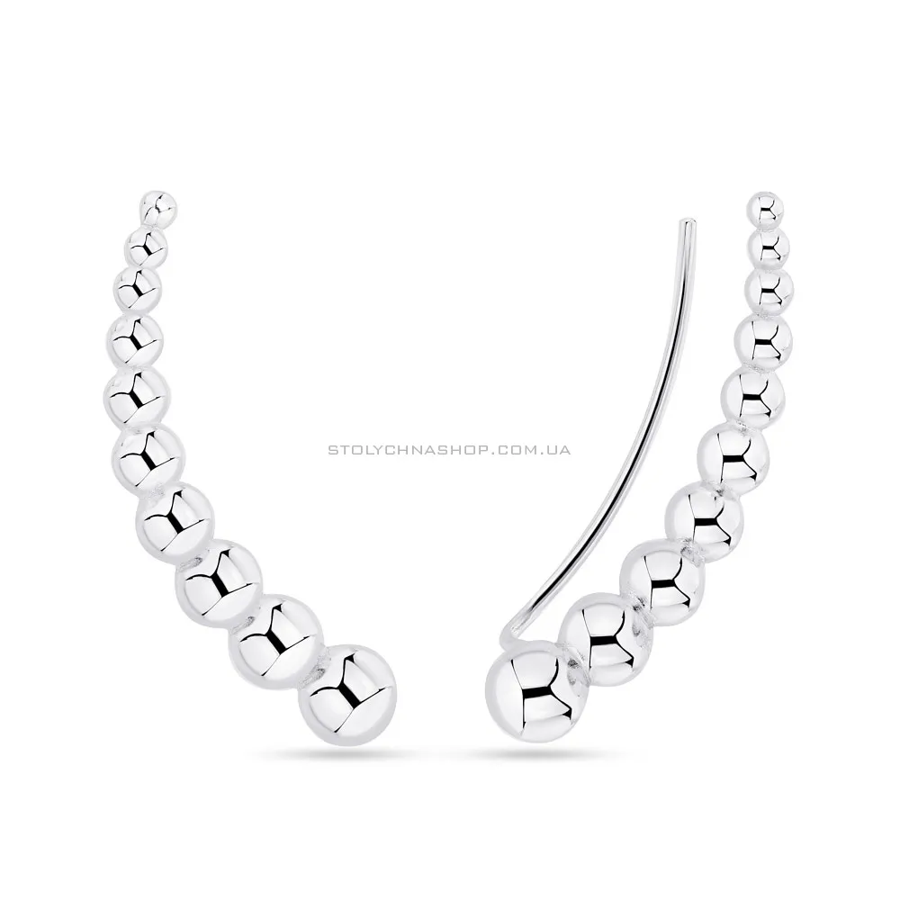 Сережки клаймбери зі срібла Trendy Style  (арт. 7502/4676) - цена