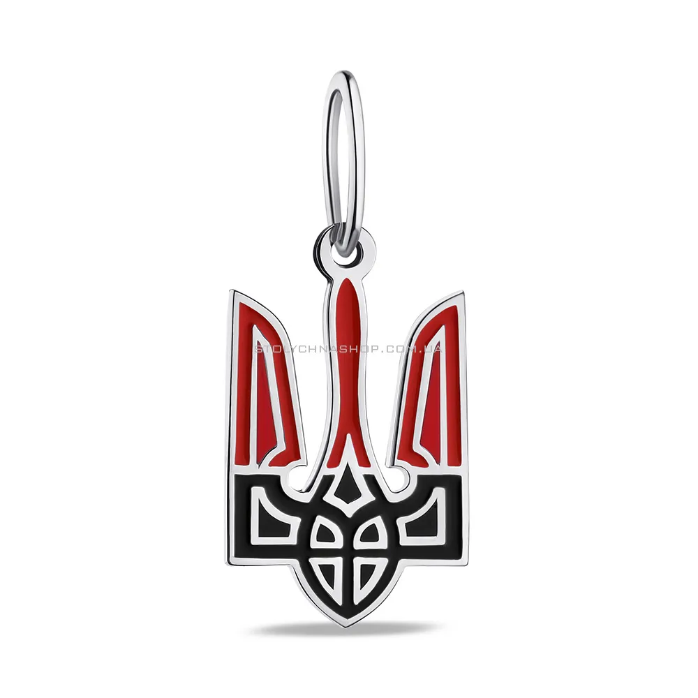 Срібний підвіс Герб України (арт. 7503/А032екчпю) - цена