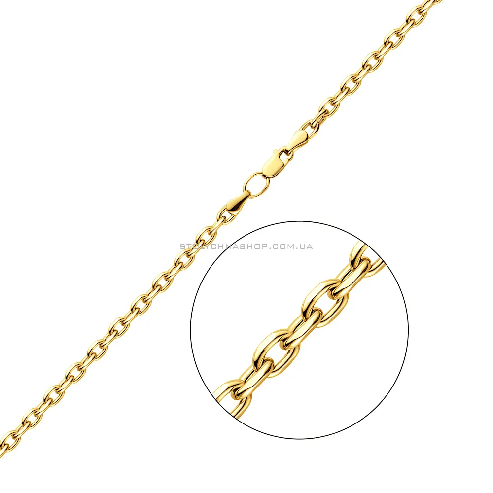 Золотая цепочка Якорного плетения (арт. 306201ж) - цена