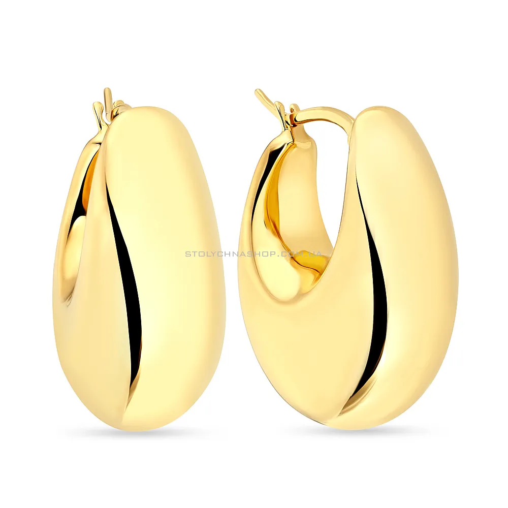 Сережки кільця з золота Francelli (арт. е108237/20ж) - цена