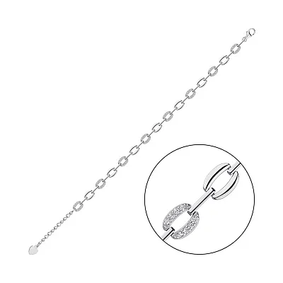 Срібний браслет (арт. 7509/4290)
