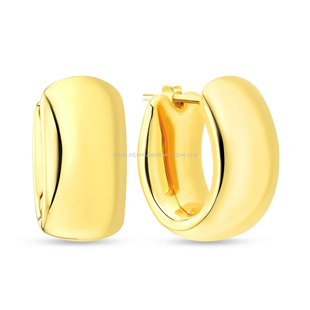 Золоті сережки-кільця Francelli (арт. 105317ж) - цена