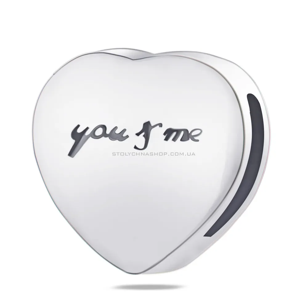 Срібний шарм намистина «You & me» (арт. 7903/2985) - цена