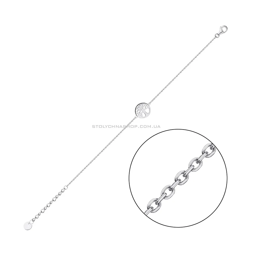 Срібний браслет Дерево життя (арт. 7509/4015) - цена