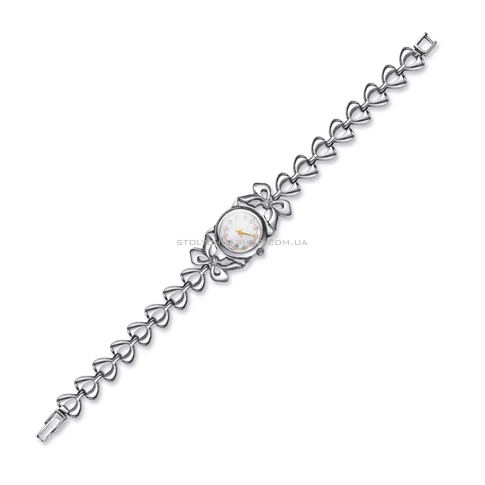 Срібний годинник з фіанітами (арт. 7926/7110032) - цена