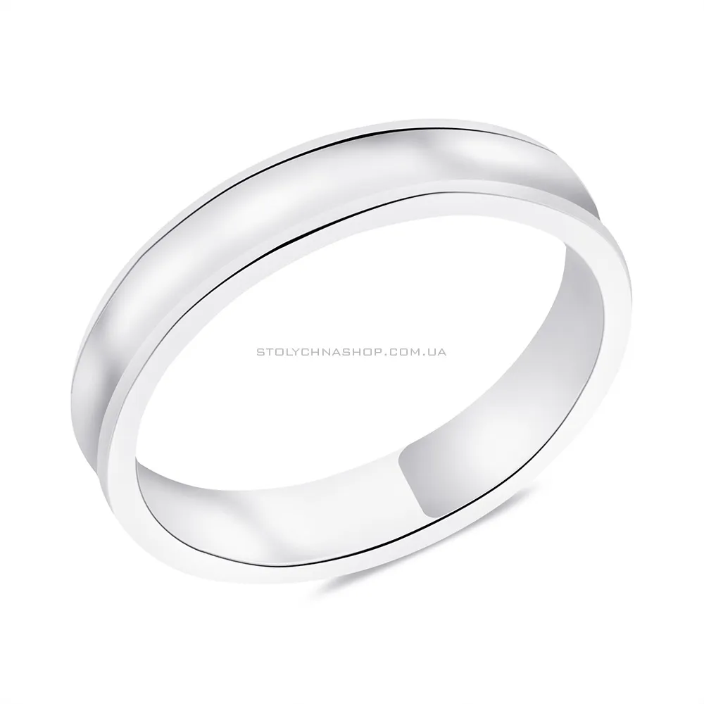 Серебряное кольцо без камней (арт. 7501/6124) - цена