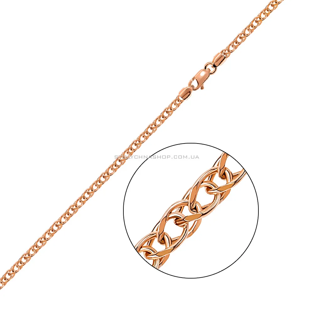 Ланцюжок з золота плетіння Колосок  (арт. ц3012904) - цена
