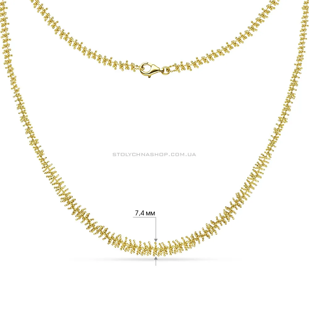 Золоте кольє Francelli (арт. 351250ж) - 3 - цена