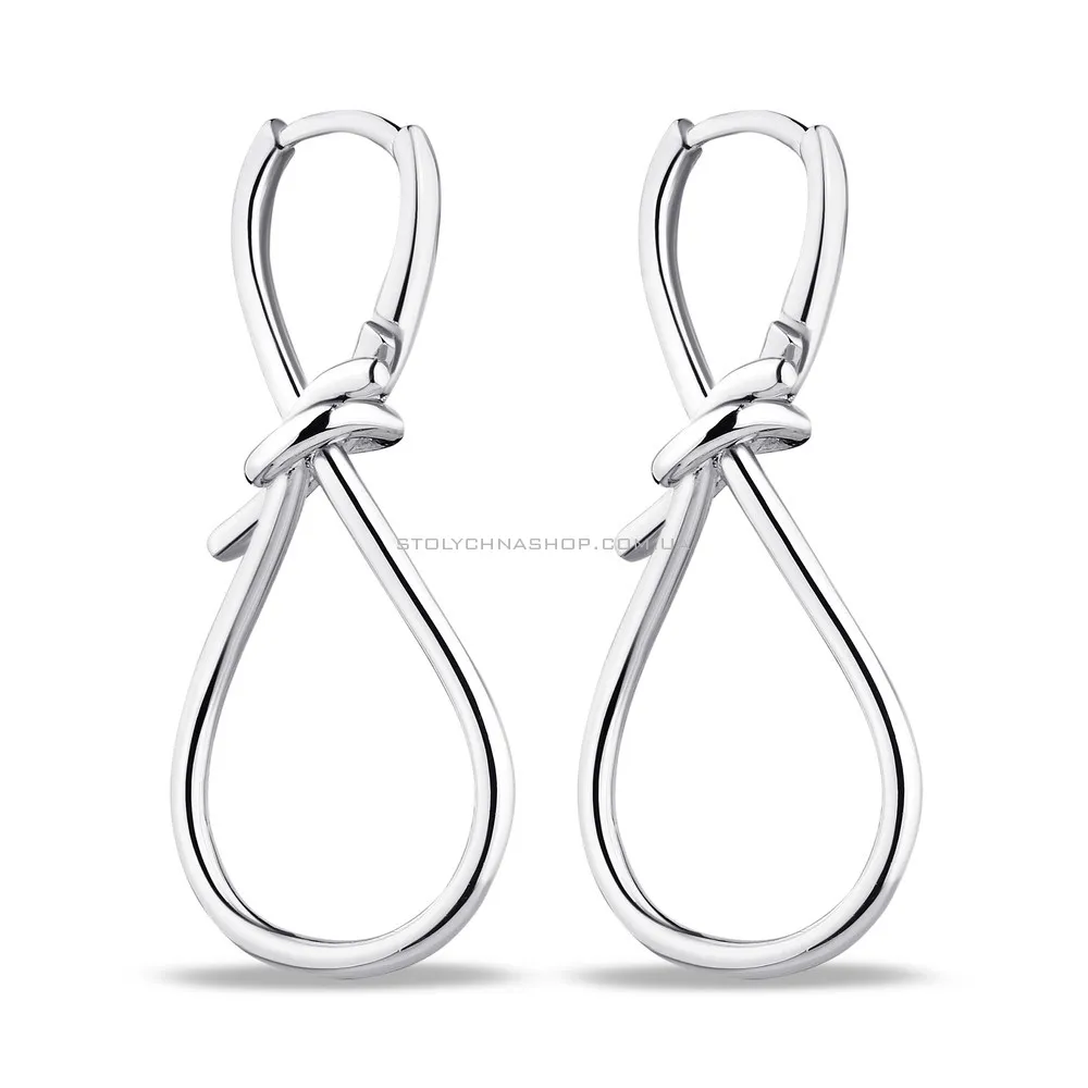 Срібні сережки «Вузлик» Trendy Style (арт. 7502/4243) - цена