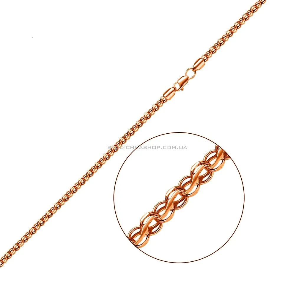 Золотий ланцюжок плетіння Струмочок  (арт. ц3013431) - цена