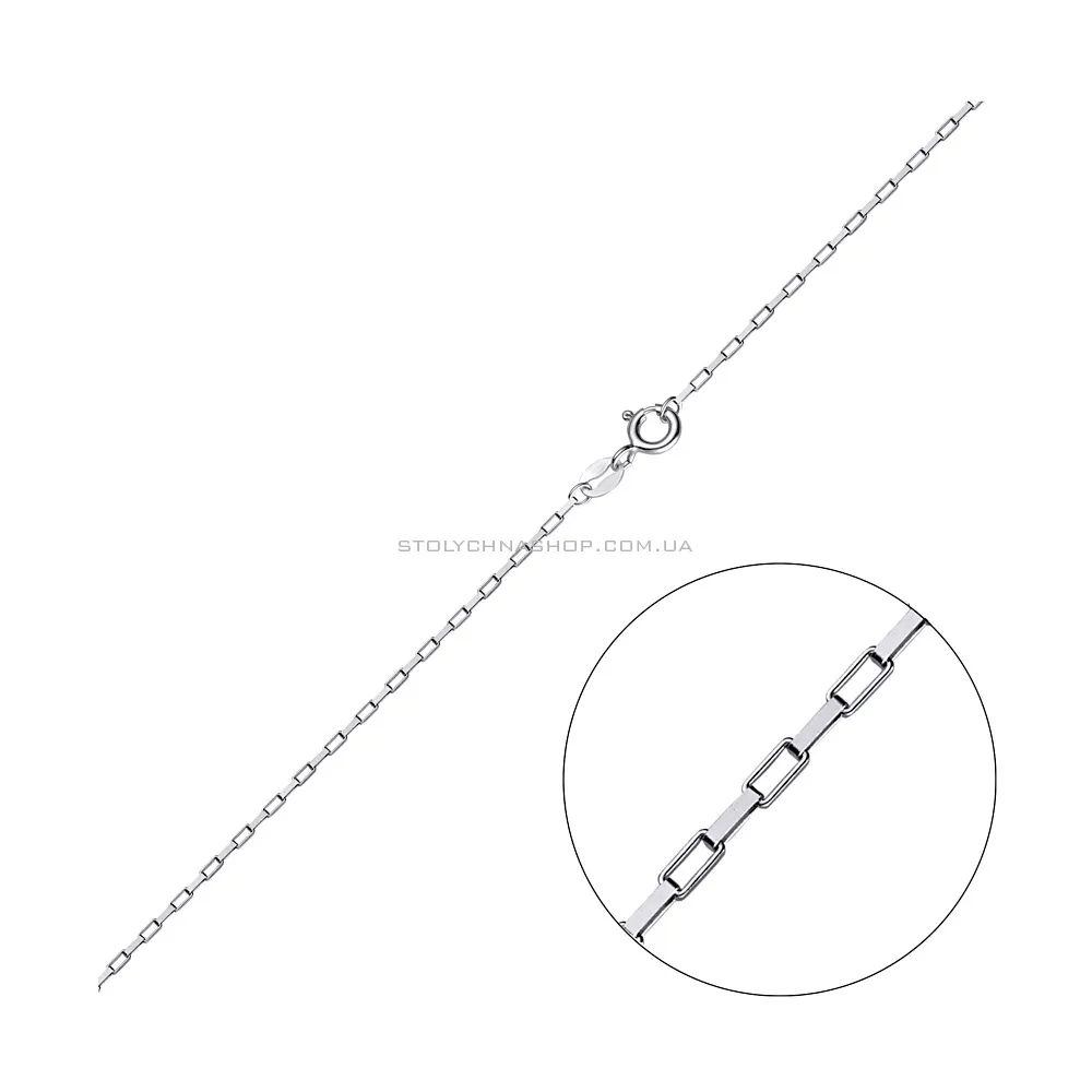 Срібний ланцюжок плетіння Якірне (арт. 0307022) - цена