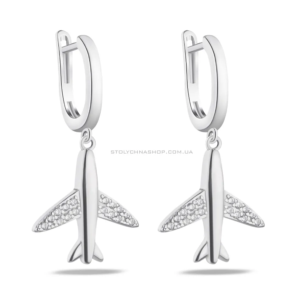 Срібні сережки "Мрія" (арт. 7502/4858) - цена