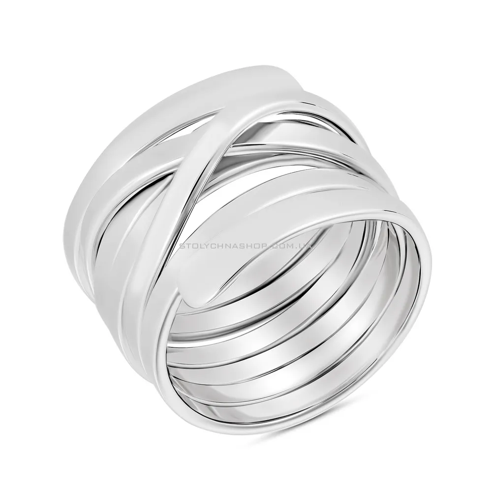 Срібна каблучка Trendy Style без каменів  (арт. 7501/4738) - цена