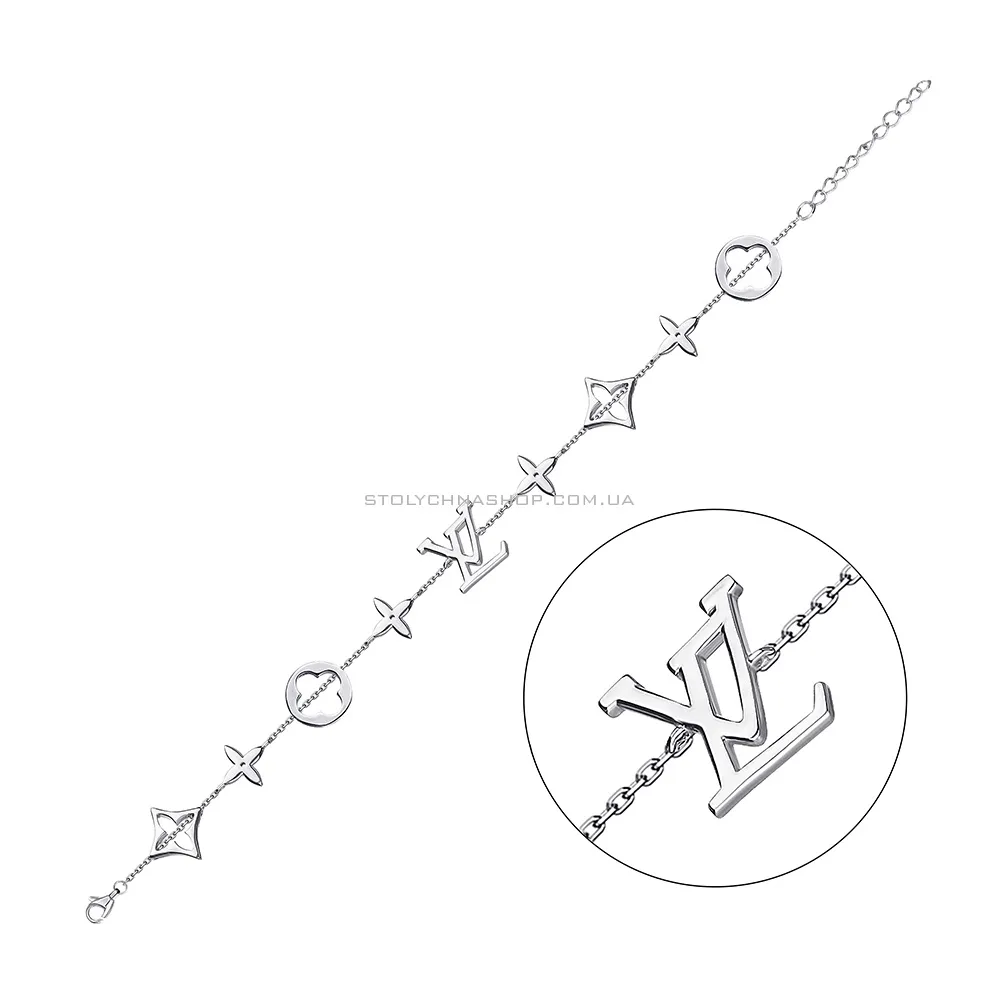 Срібний браслет   (арт. 7509/2137) - цена