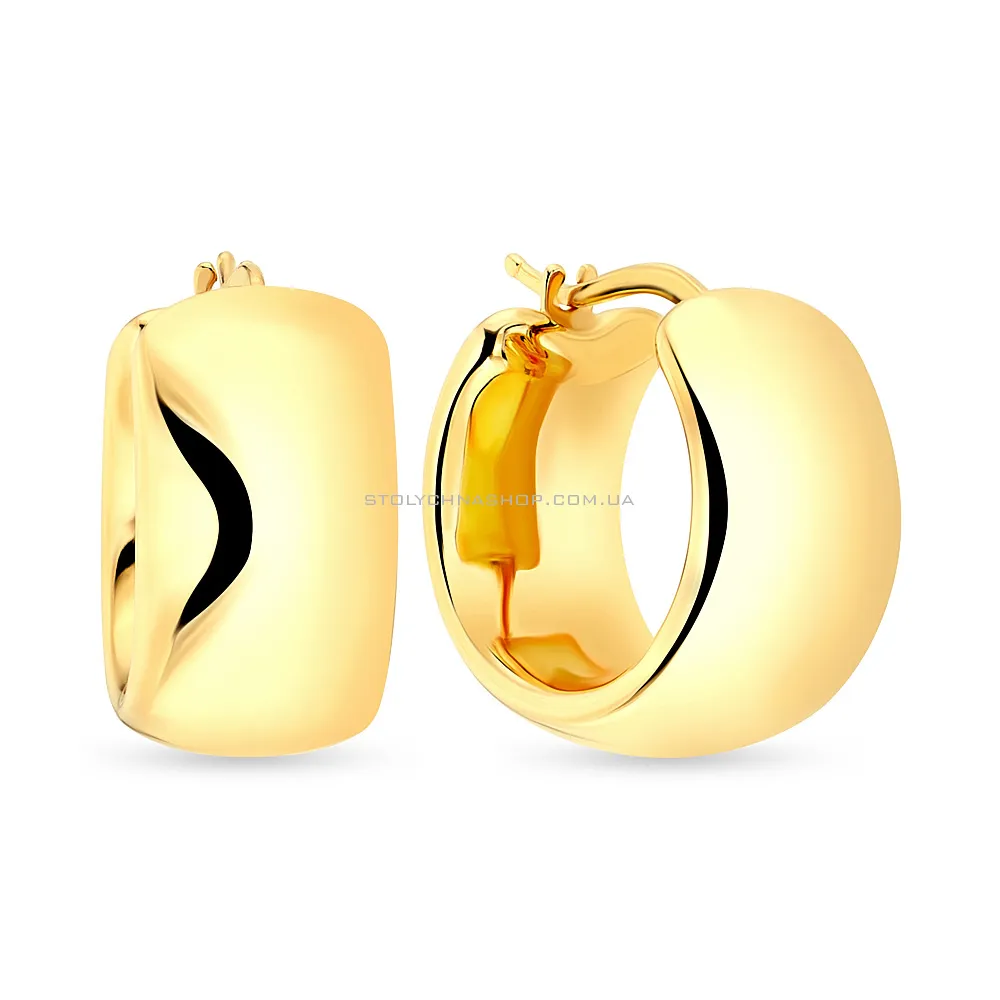 Сережки-кільця з золота Francelli (арт. е104161/15ж) - цена