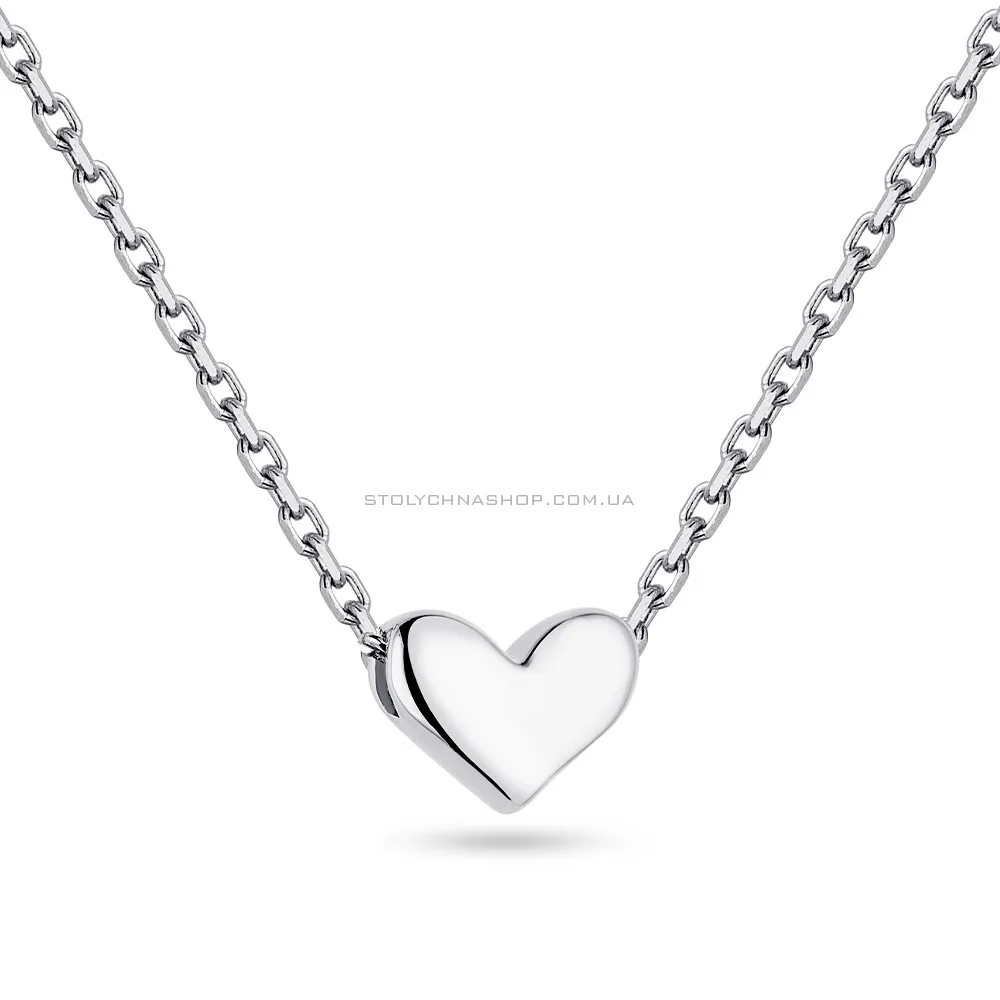Кольє срібне "Серце" (арт. 7507/1432) - цена