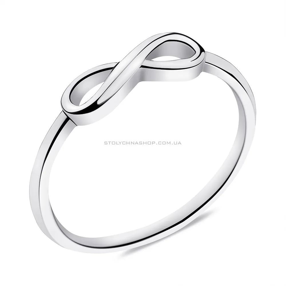Кольцо из серебра Бесконечность (арт. 7501/6436) - цена