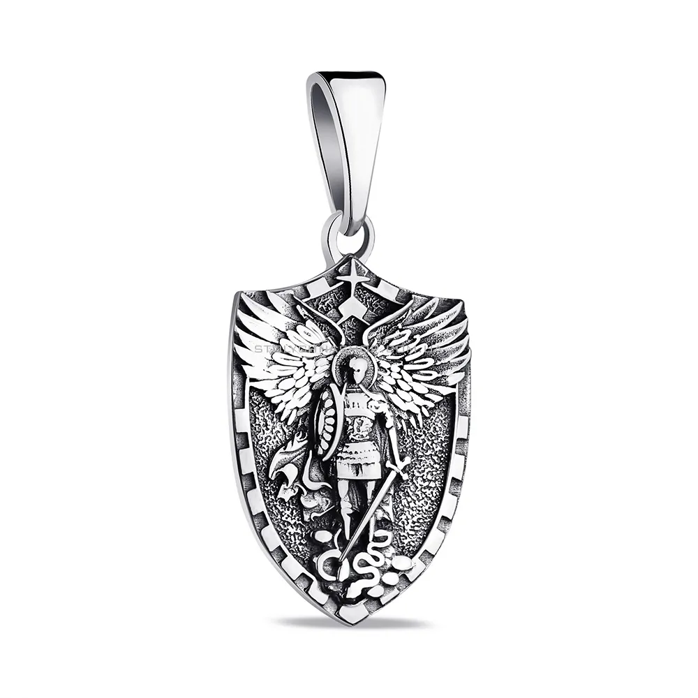 Кулон зі срібла Архангел Михаїл (арт. 7903/2031/1) - цена