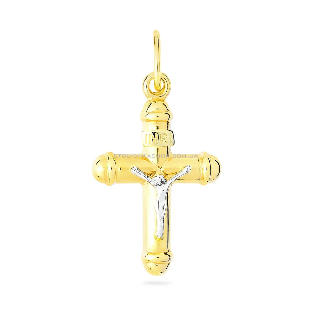 Хрестик з жовтого золота (арт. 500362ж) - цена