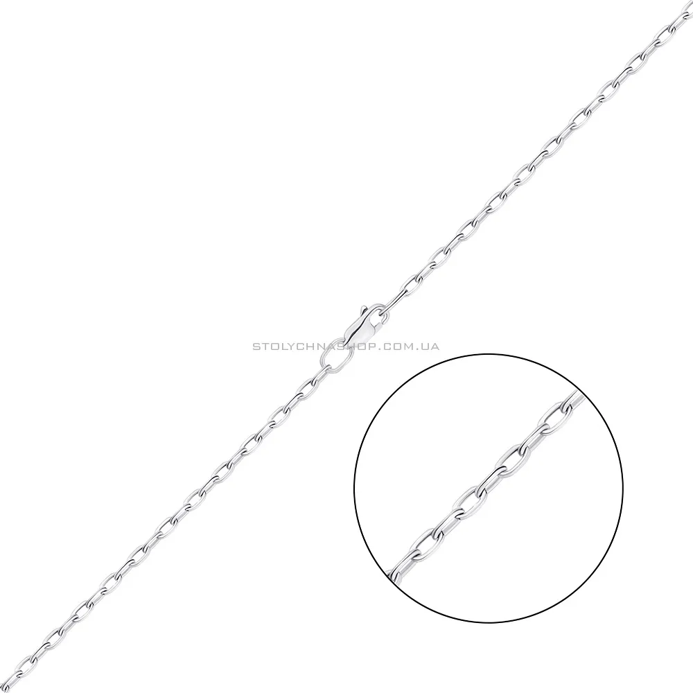 Серебряная цепочка плетение Якорное (арт. 7508/3-0345.50.2) - цена