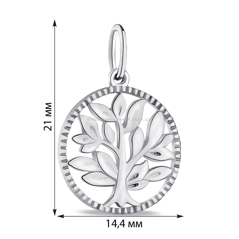Срібний кулон Дерево життя (арт. 7503/П2/2032) - 2 - цена