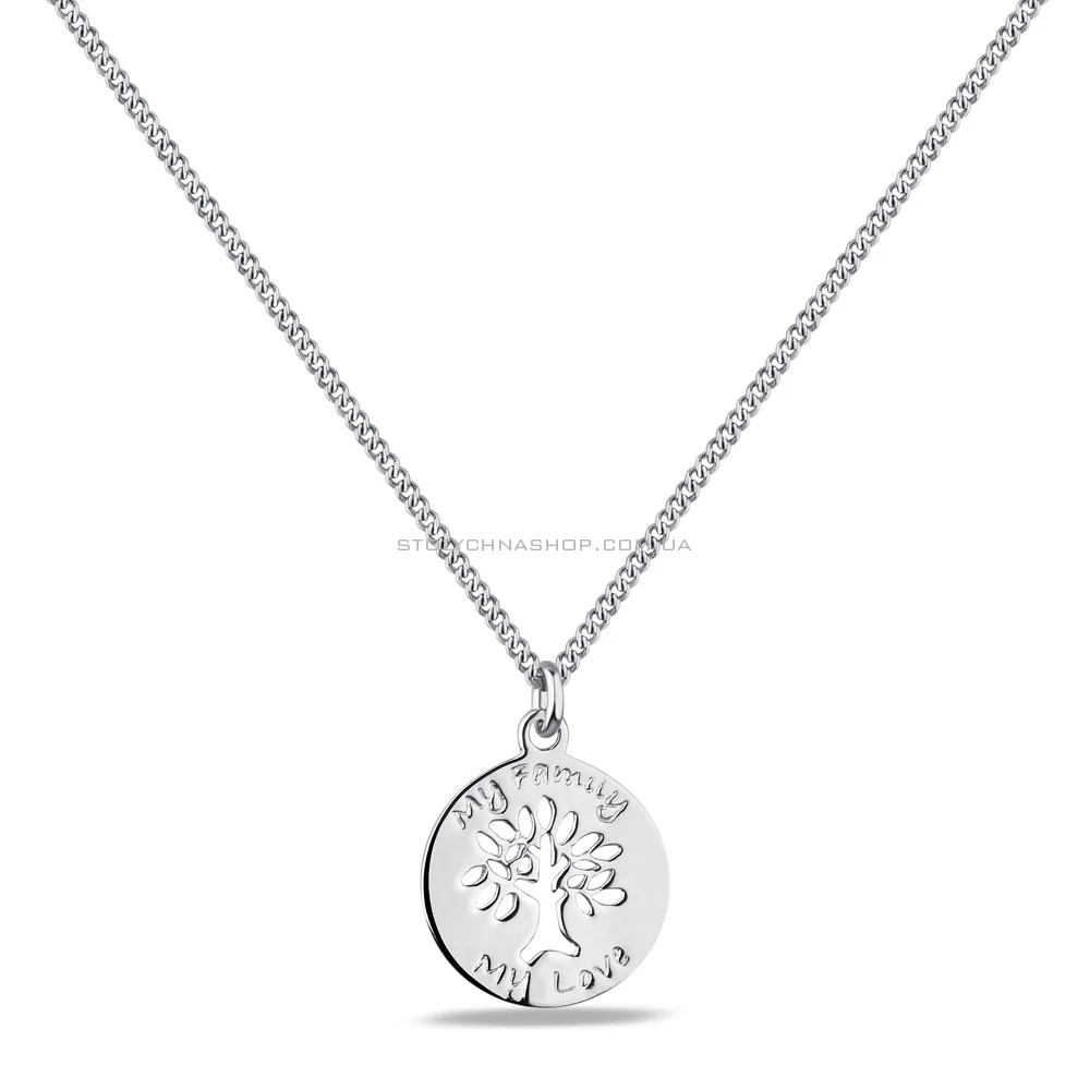 Колье из серебра Семейное дерево (арт. 7507/2070) - цена