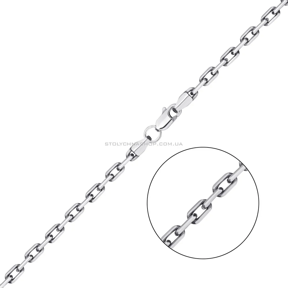 Чоловічий срібний браслет (арт. 7909/4106/1) - цена