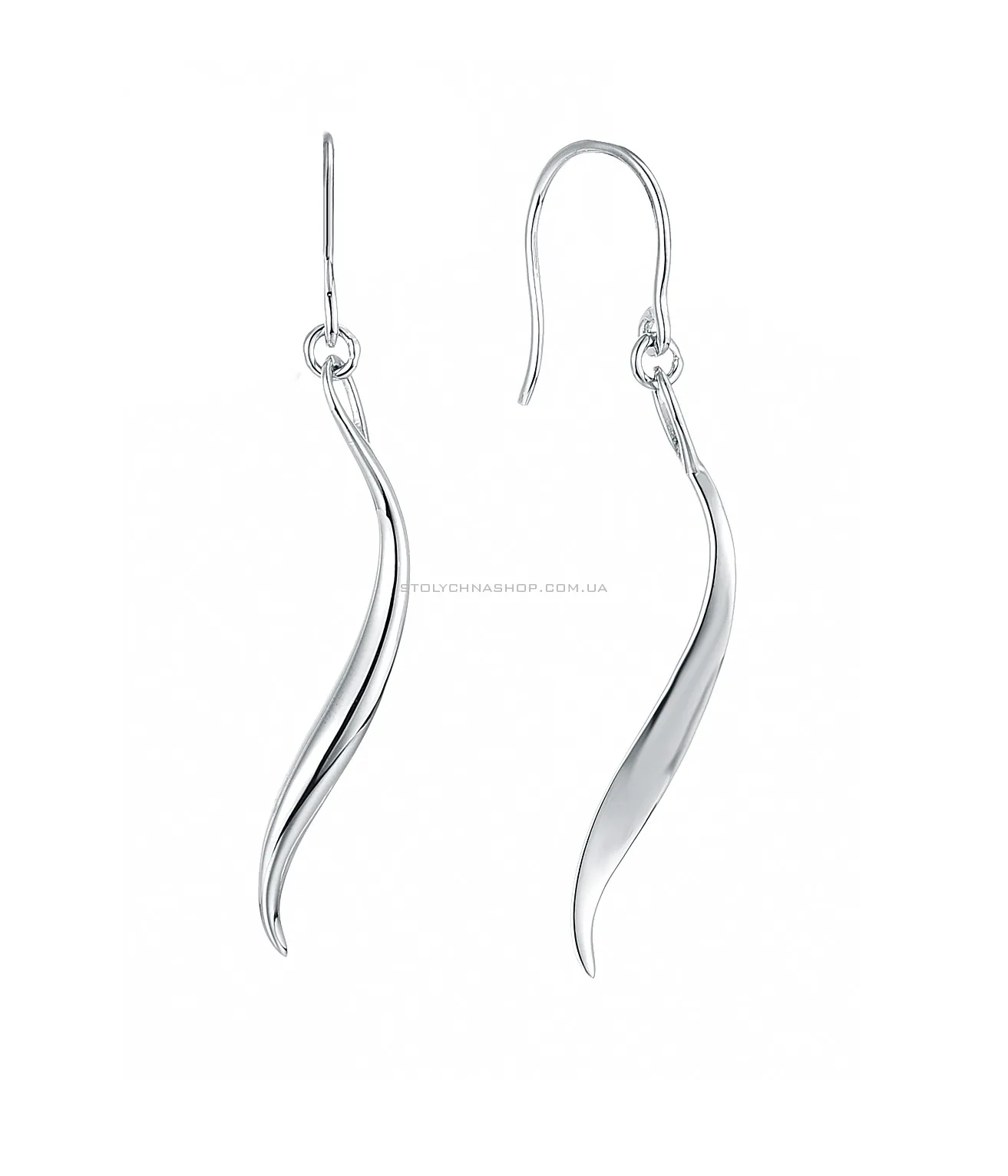 Срібні сережки з підвісками (арт. 7502/3590) - цена